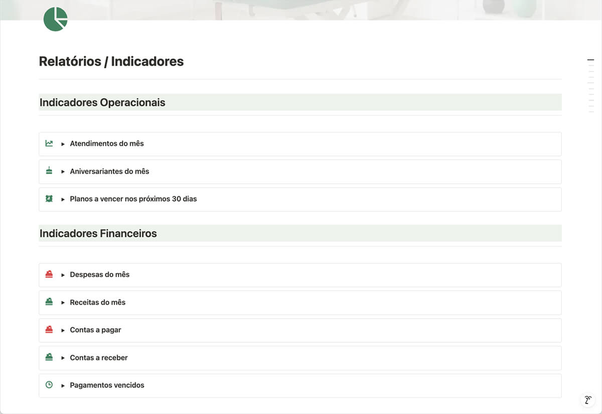 Relatórios inteligentes: tome decisões com dados claros sobre sua operação e faturamento.